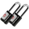 Samsonite Travel Sentry 2-pack Key Locks, Black, 2-Pack