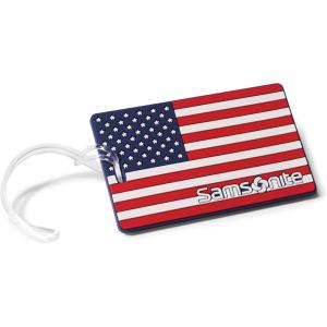 Samsonite Designer Luggage ID Tag, Vectorfunk, One Size(American Flag)