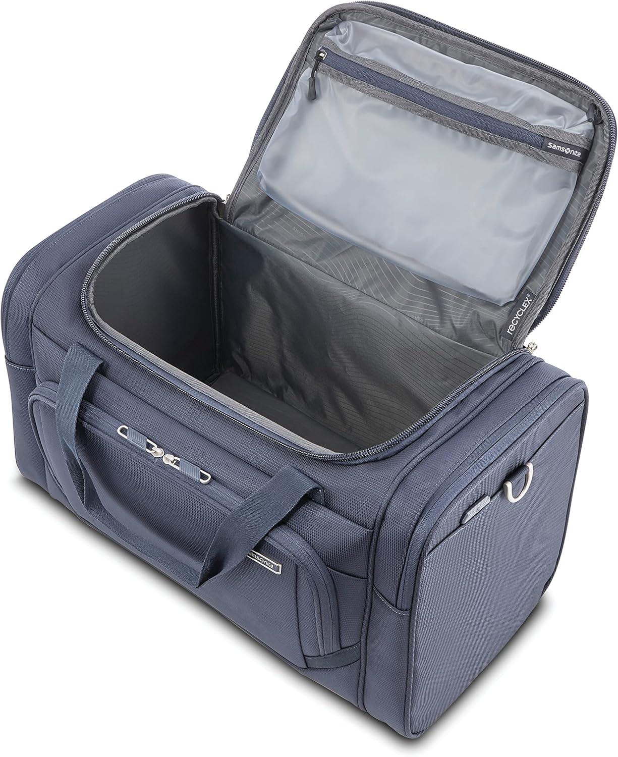 imageSamsonite Ascentra Softside Luggage 2Piece Set Duffel19 inch Carryon SlateSlate