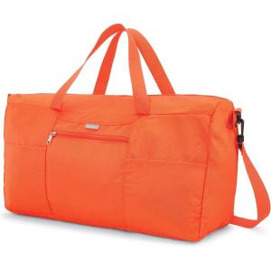 Samsonite Foldaway Packable Duffel Bag(Orange Tiger)