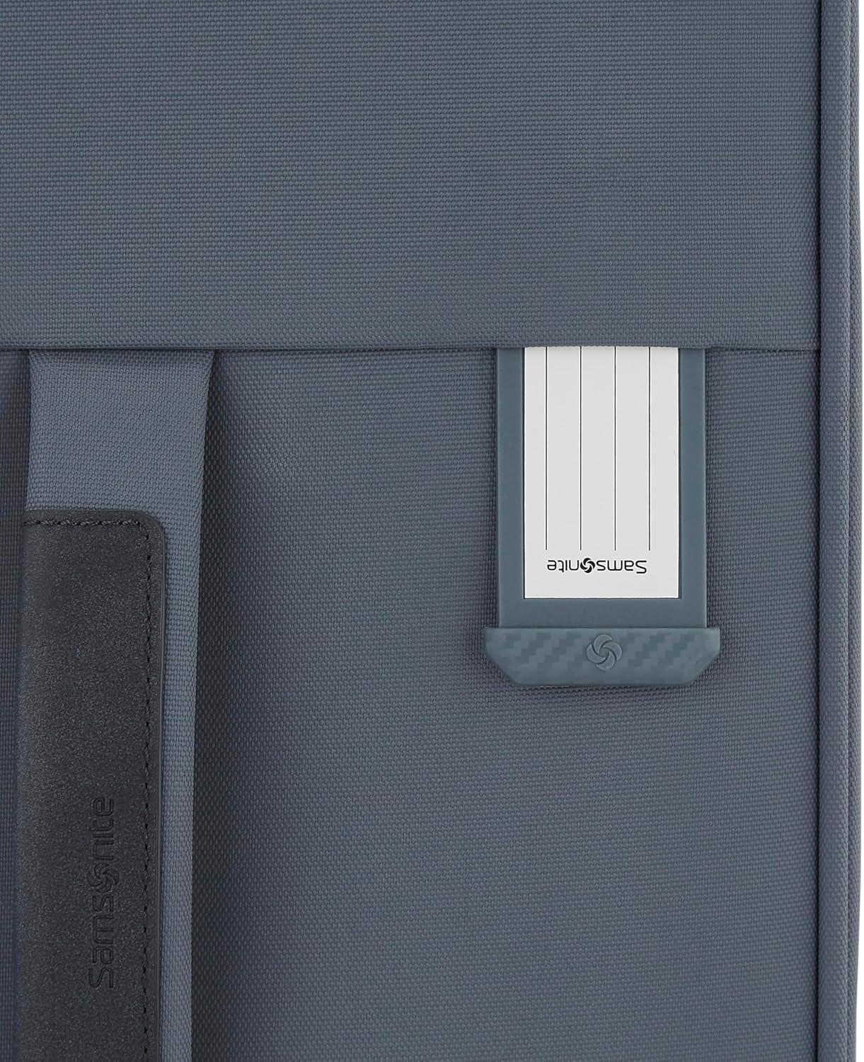 imageSamsonite Elevation Plus 30Inch Large Checked Luggage Expandable Softside Spinner Suitcase Midnight BlueCypress Green