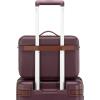 Samsonite Virtuosa Hardside Train Case, Crossbody Travel Makeup Case with Removable Strap(Merlot)