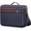 Samsonite Virtuosa Hardside Train Case, Crossbody Travel Makeup Case with Removable Strap(Navy)