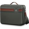 Samsonite Virtuosa Hardside Train Case, Crossbody Travel Makeup Case with Removable Strap(Pine Green)