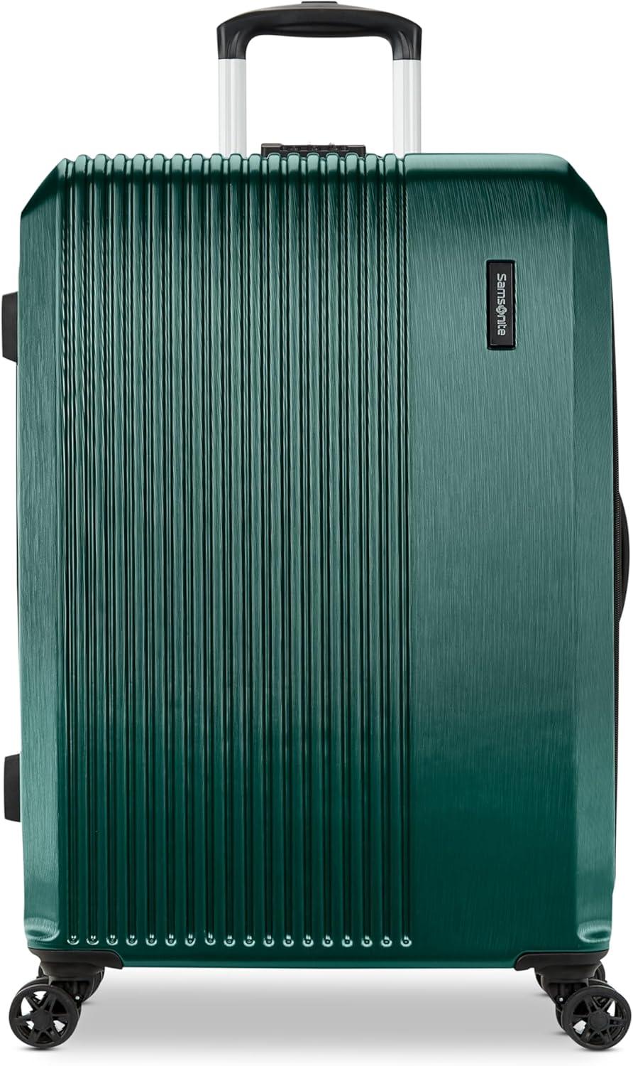 imageSamsonite Alliance SE Hardside Luggage with Spinner Wheels Lightweight LARGE SPINNER SILVERGreen